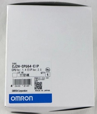 CJ2H-CPU64-EIP New Sealed OMRON PLC MODULE CPU UNIT CJ2HCPU64EIP FREE SHIPPING