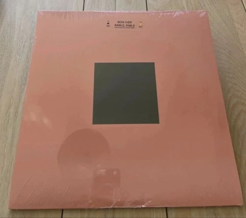 Bon Iver Sable, Fable Signed Black / Yellow 2x12" Vinyl LP 2025