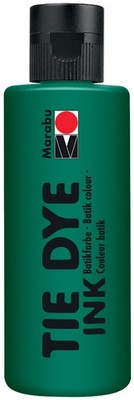 Marabu Batikfarbe TIE DYE INK 80 ml 068 dunkelgrün
