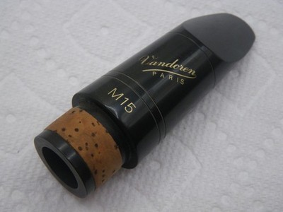 VANDOREN M15 PROFILE 88 HARD RUBBER Bb CLARINET MOUTHPIECE - VGC & CLEAN!
