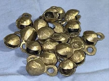 LOT OF (20) BELLY DANCE CLAM SHELL ANKLE BELLS