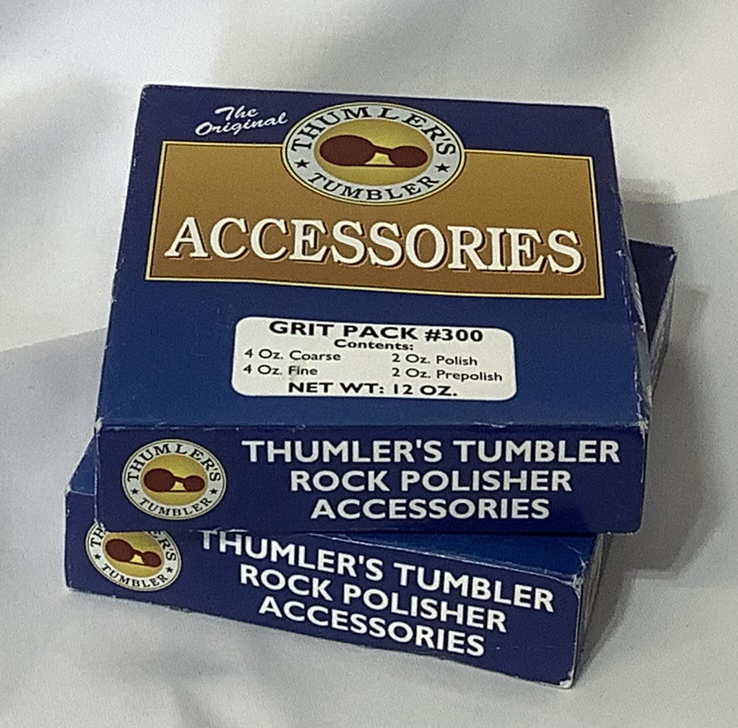 NEW Thumler's Tumbler Grit Pack 300 Crystal Rock Polishing Geology