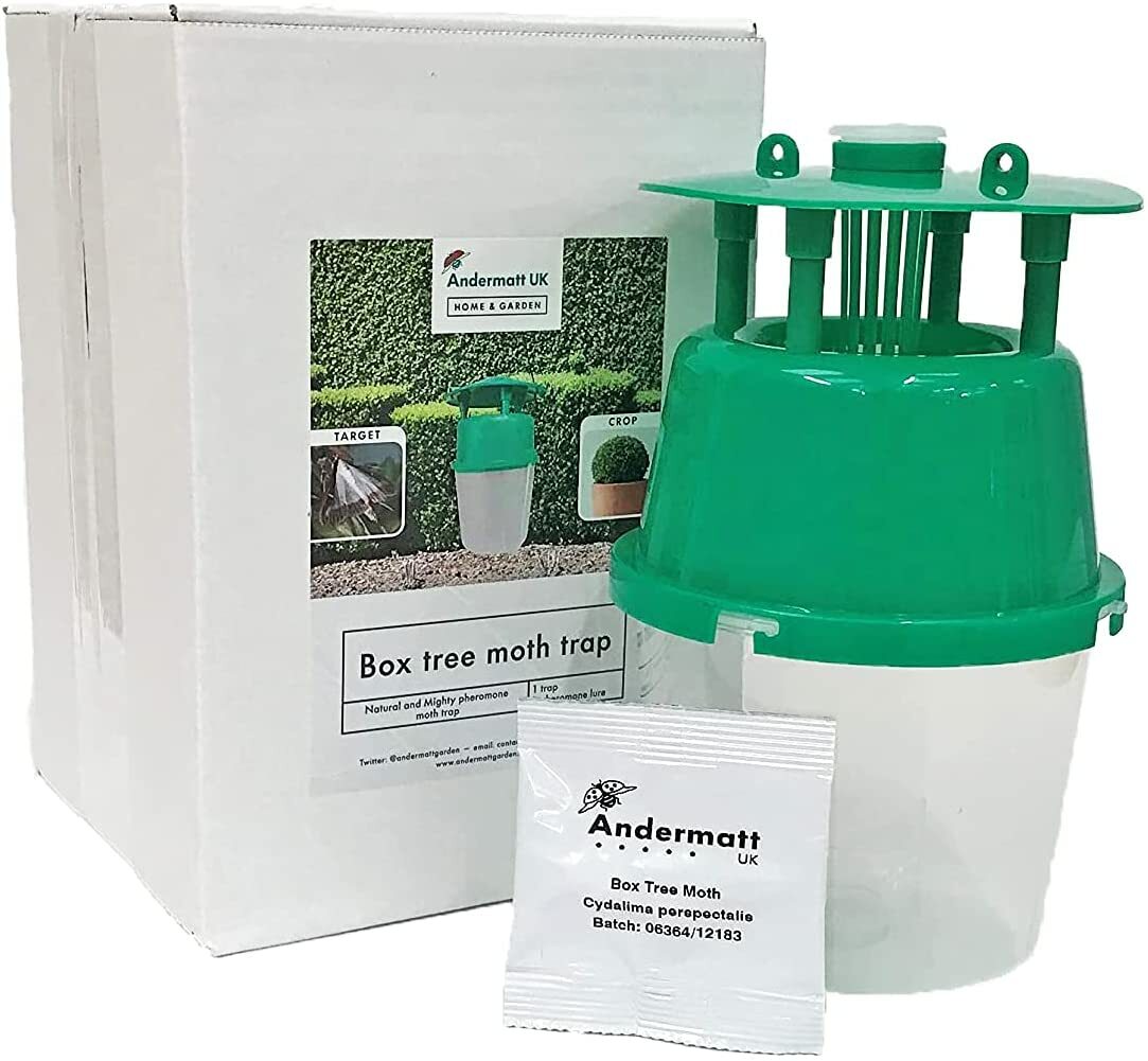 Compact Box Tree Moth Trap + Pheromone attractant - Andermatt Home & Garden