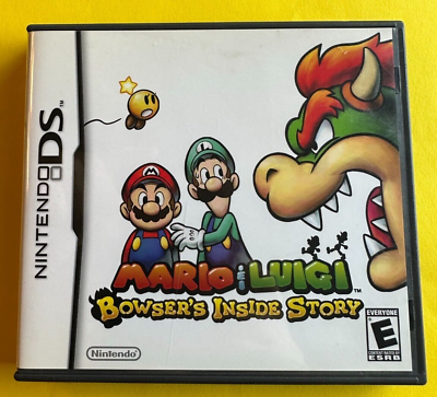 Mario and Luigi: Bowser's Inside Story Nintendo DS Complete Lowest   Price