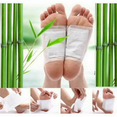 300 Stück Entgiftungspflaster Fusspflaster Detox Pflaster Bambus Foot Patch Pads