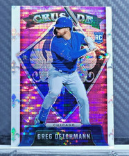 Greg Deichmann 2022 Chronicles Crusade PINK PULSAR PRIZM SP #19 - Cubs RC