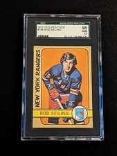 1972 O-Pee-Chee #194 Rod Seiling (Rangers)  SGC 10 Gem (SGC POP--Only 1) 