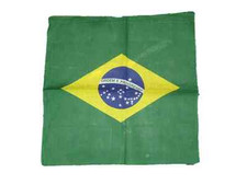 22"x22" Brazil Brazillian Ordem E Progresso Flag Bandana
