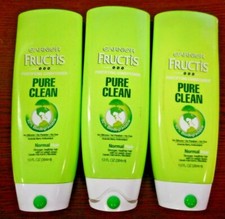 LOT OF 3 GARNIER FRUCTIS PURE CLEAN FORTIFYIN...