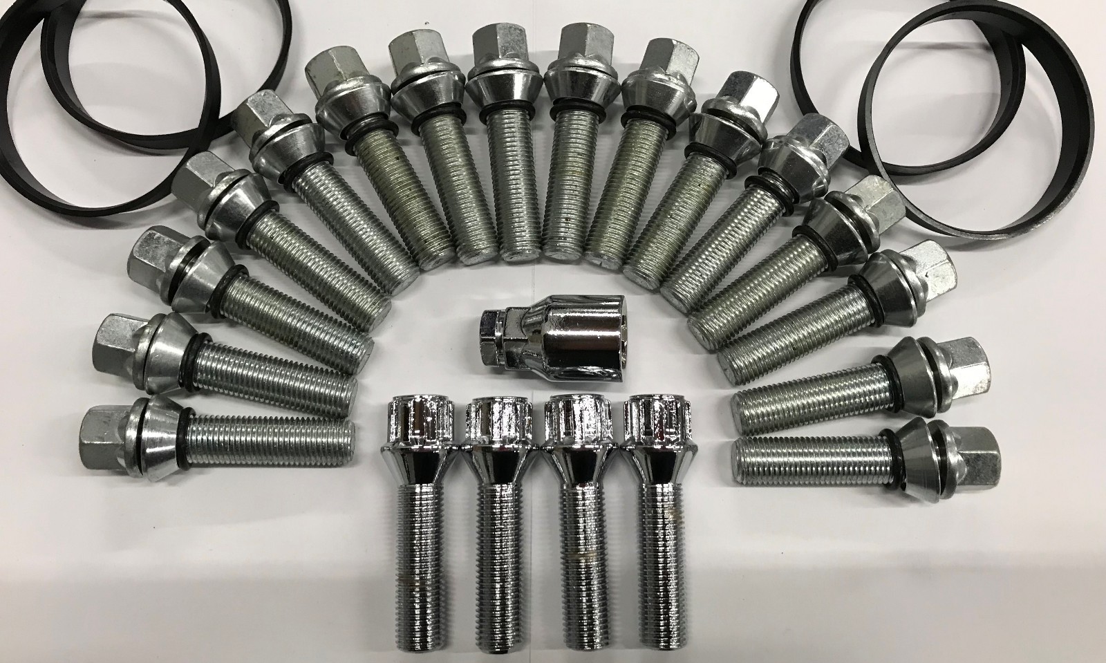 Alloy Wheel Wobbly Bolts Fits Bmw Wheels To Fiat Ducato 5x118 48mm