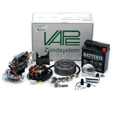 Produktbild - SET VAPE (M-G) S50, S51, S70 12V mit Blei-Gel-Batterie, Hupe und Leuchtmittel