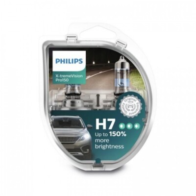 Philips X-tremeVision Pro150 Xtreme Vision Pro 150 Auto Scheinwerfer Birnen H7 (Twin)