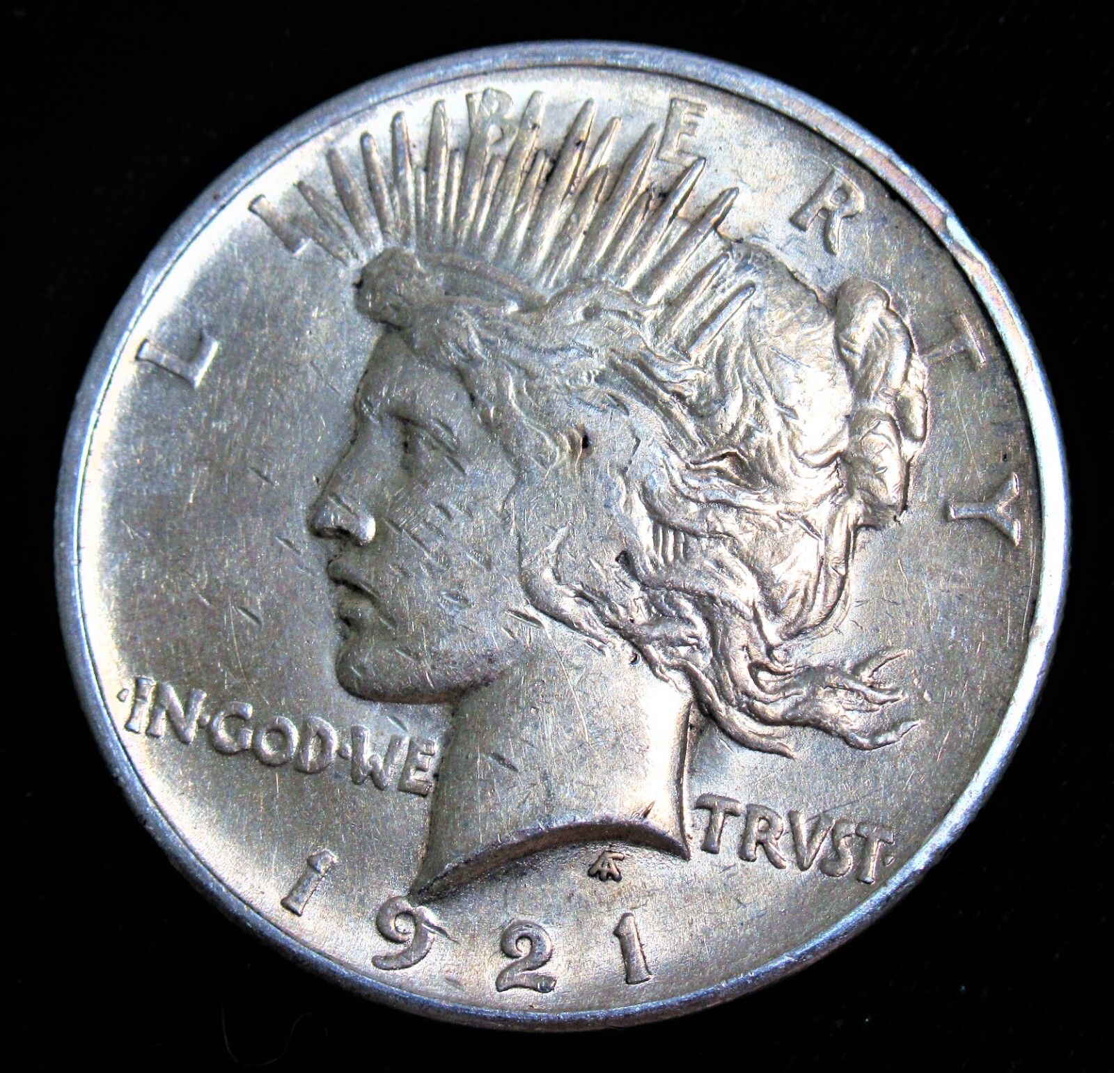 1921 Peace Dollar. Rare Date eBay