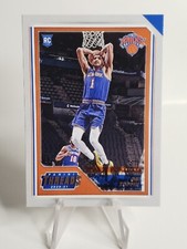 Obi Toppin Green Rookie Card 2020-21 Chronicles Threads New York Knicks RC