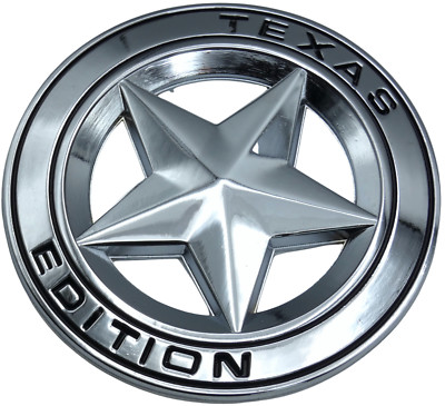 Aazon.co: 1Pc Texas Flag In Shape Of Texas State Edition Eble Decal Lone Star 3D Badge - Foto 3