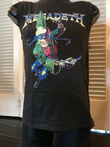 Vintage 1991 Megadeth Rust In Peace Tour Shirt Size S… - Gem