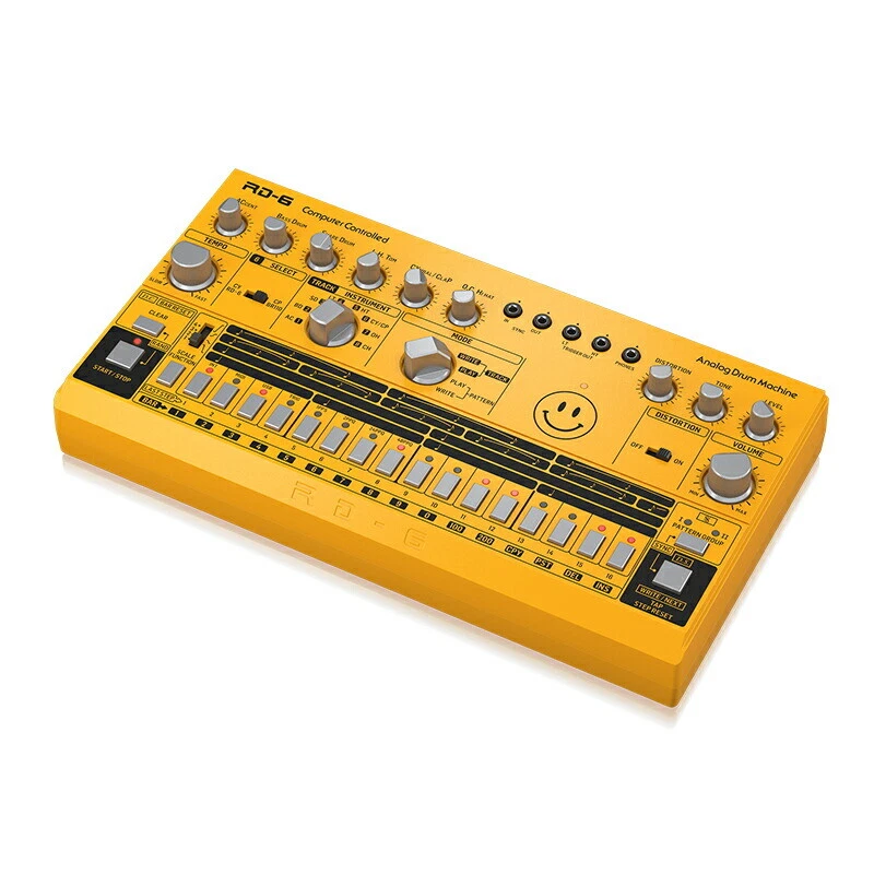 BEHRINGER RD-6-AM 8 drum sounds 16-step sequencer Analog drum