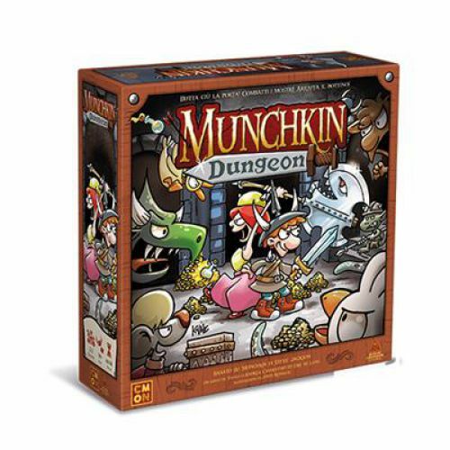 Asmodee STR8726 Munchkin Dungeon (Ed. Italiana)
