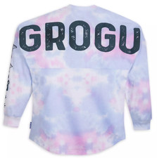 Disney World Parks Star Wars Mandalorian Grogu Baby Yoda Spirit Jersey L