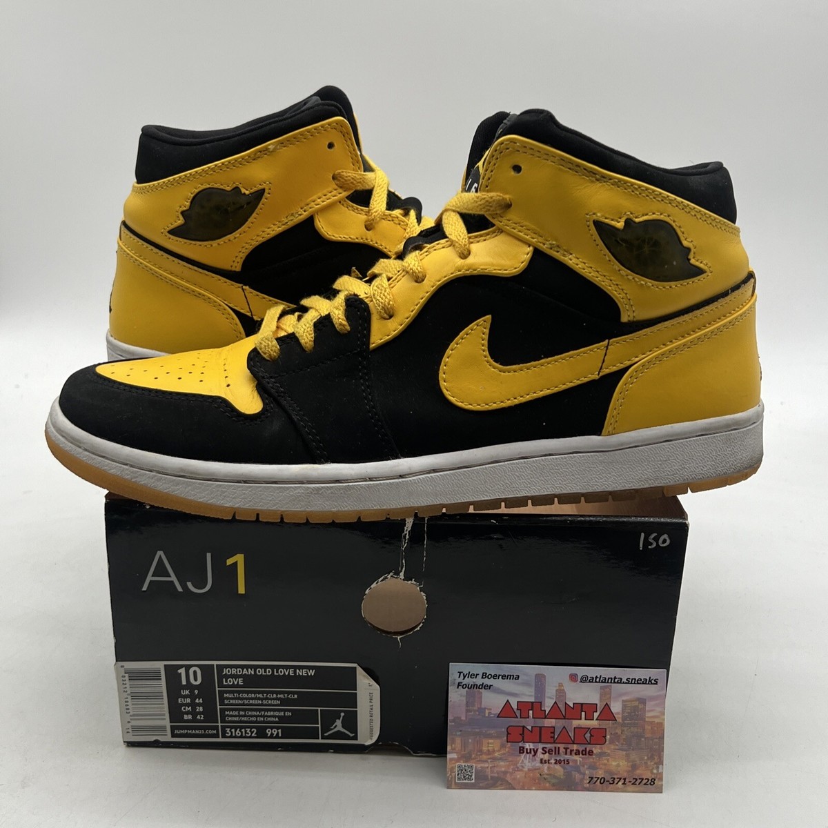 Yellow New Love Ones Jordans Nike Jordan Retro Mid New Love 2017