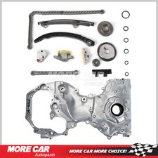 Kit de cadena de distribución bomba de aceite apto para motor Nissan Rogue Sentra 07-13 2,5 L QR25DE