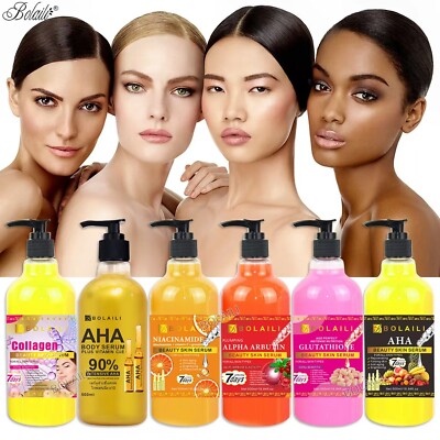 Whitening Serum AHA Serum Skincare Face Body Rejuvenating Anti-aging Brightening