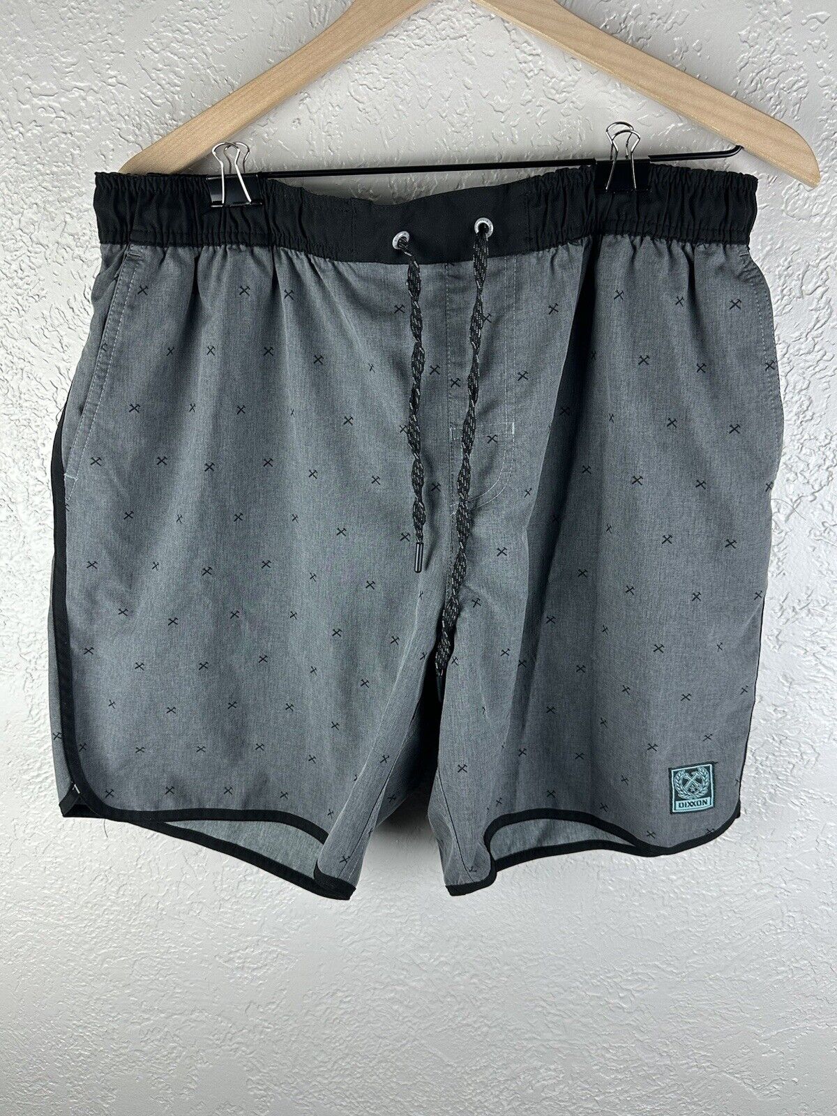 Dixxon Board Shorts Mens XL Gray Swim Trunks Unli… - image 1