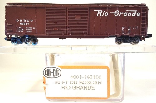Coche caja doble puerta N Con Cor 001-148102 50' Rio Grande DRGW #63317 | Zustand: Used
