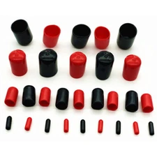 Vinyl Rubber Plastic Thread Cover Caps End Cap Rod Bar Screws Bolts Tubes Cable