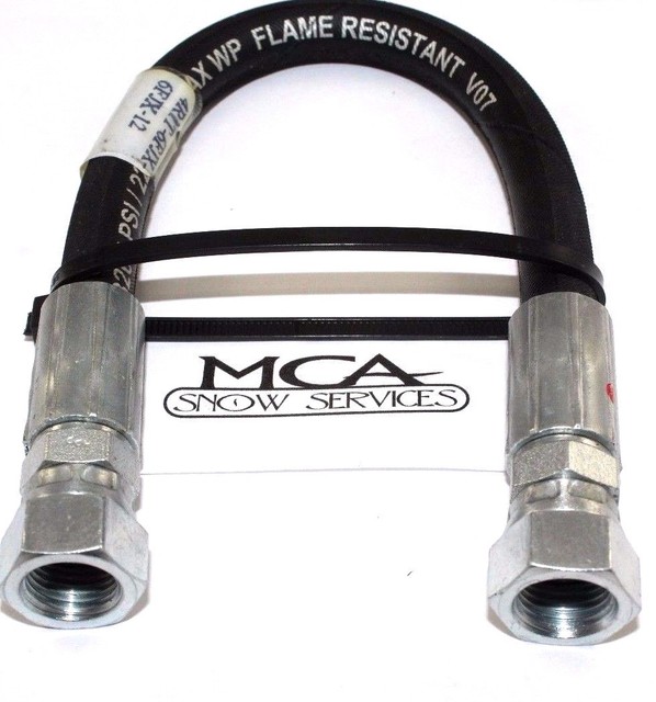 WESTERN FISHER SNOW PLOW HOSE MVP 1/4 x 12 FJIC ENDS 44347 eBay