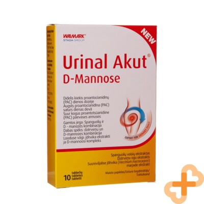 WALMARK D-Mannose 10 Tabletten Für Die Harnwege Gesundheit Ergänzung Für Frauen
