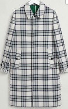 Gant Check Tartan Overcoat / Car Coat Bnwot Men’s Size M