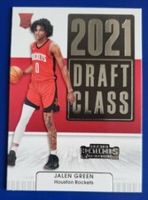 2021-22 Panini Contenders Jalen Green Houston Rockets Draft Class #2 RC