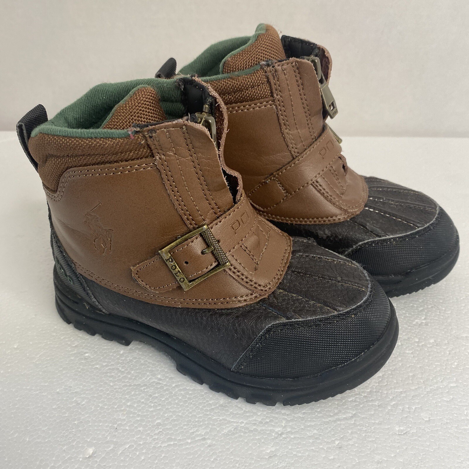 Toddler U.S POLO Boots ReDwood/Brown 