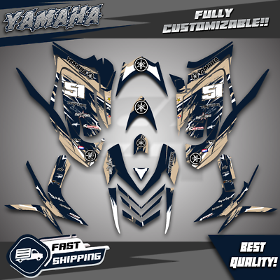 Kit Stickers Graphiques Yamaha Raptor 700R 2006-2012 - Décalcomanies Vinyle Personnalisables