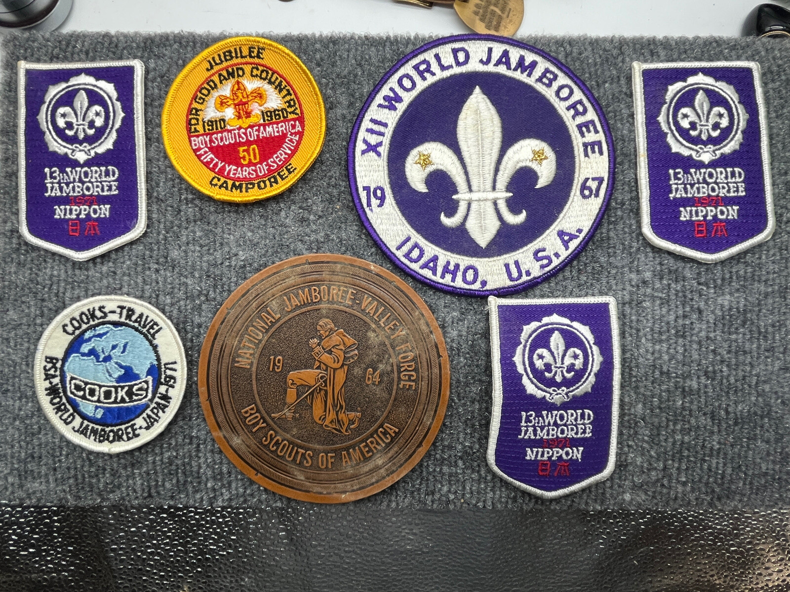 Group 1960's Boy Scout Jamboree Patches Nippon, Japan, etc eBay
