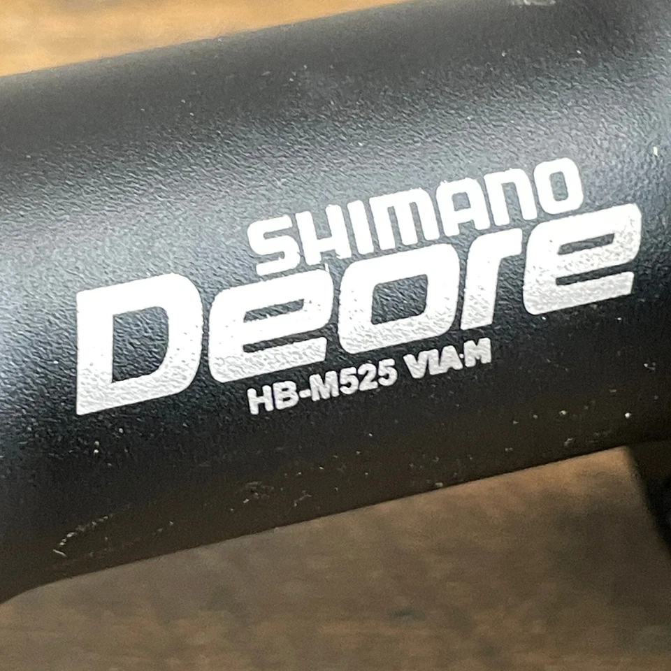 Shimano Deore Front Hub Disc HB-M525 NOS Black QR 100 mm 9mm 36 Hole VTG - Image 3 of 4