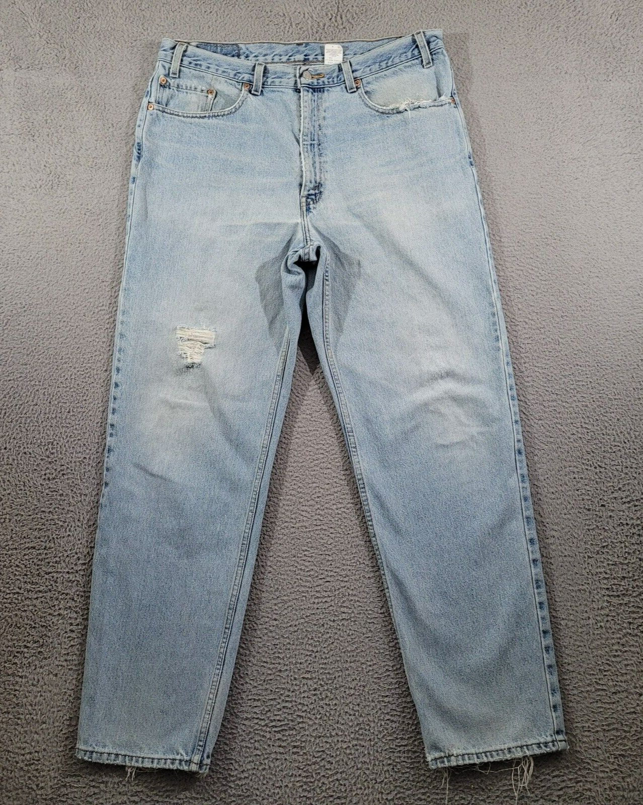 VTG Levis Jeans Men 38X32 Blue 550 Relaxed Fit Th… - image 1