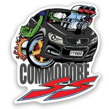 Holden Vinyl Stickers - VF SS Commodore Black