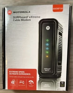 Motorola Surfboard eXtreme Modèle de modem de câble SB6121 Docs 3.0 UP2 300 Nouveau Mbps