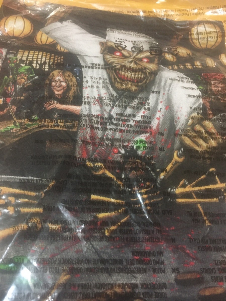 2024 OFFICIAL IRON MAIDEN SHIRT MEDIUM FUTURE PAST TOUR JAPAN