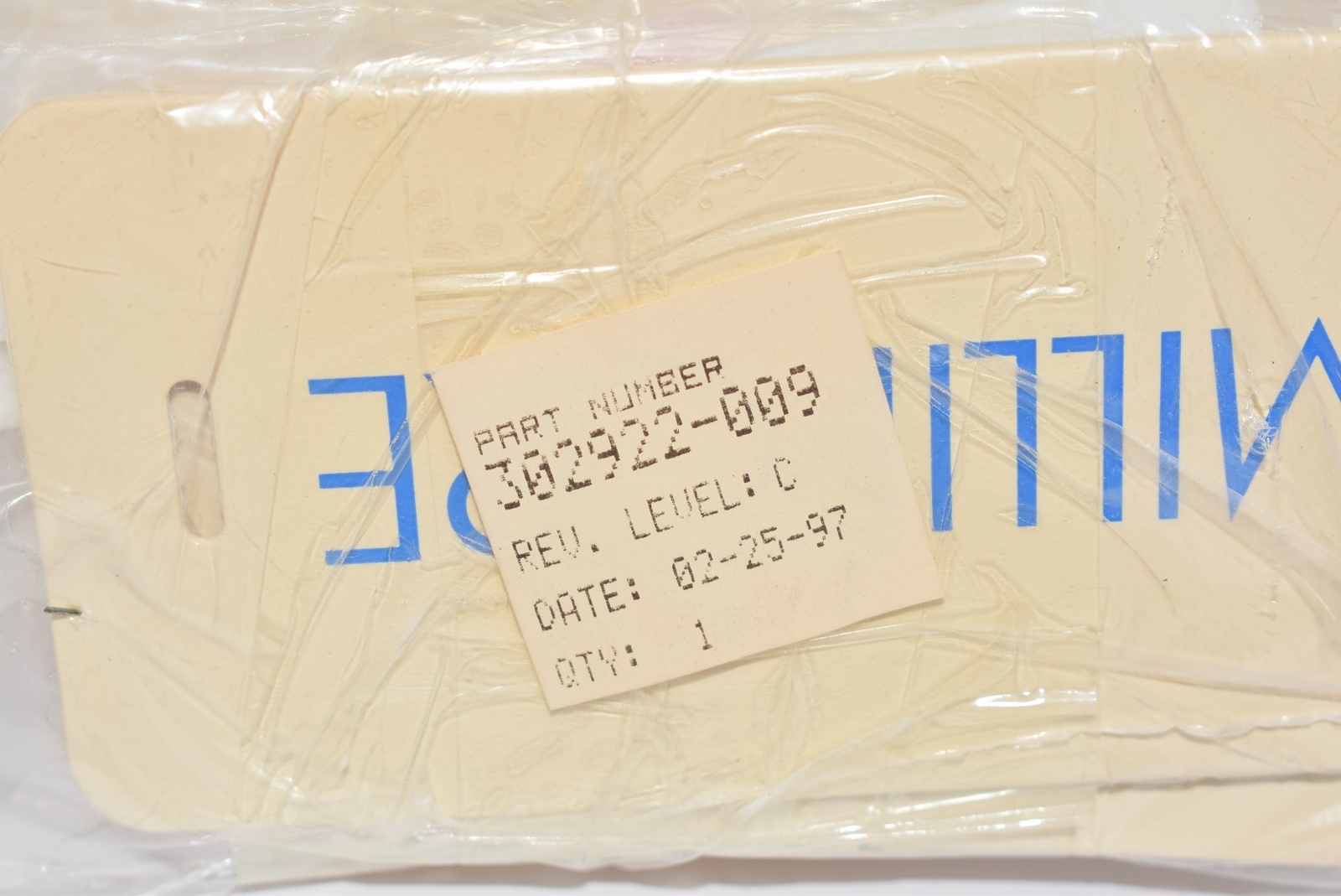 NEW Millipore 302922-009 Filter Rev. Level C | eBay