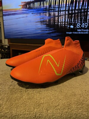 New Balance Tekela v4 Magia FG Soccer Cleats Orange - Sz 11.5 ST2FDF4 2E