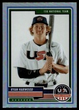 2023 Panini Stars & Stripes Silver Prizm #29 Ryan Harwood Rookie Team USA