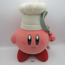 JK30 JUNK Kirby Dream Land Chef Cooking Banpresto 2002 Plush 9" Toy Doll Japan
