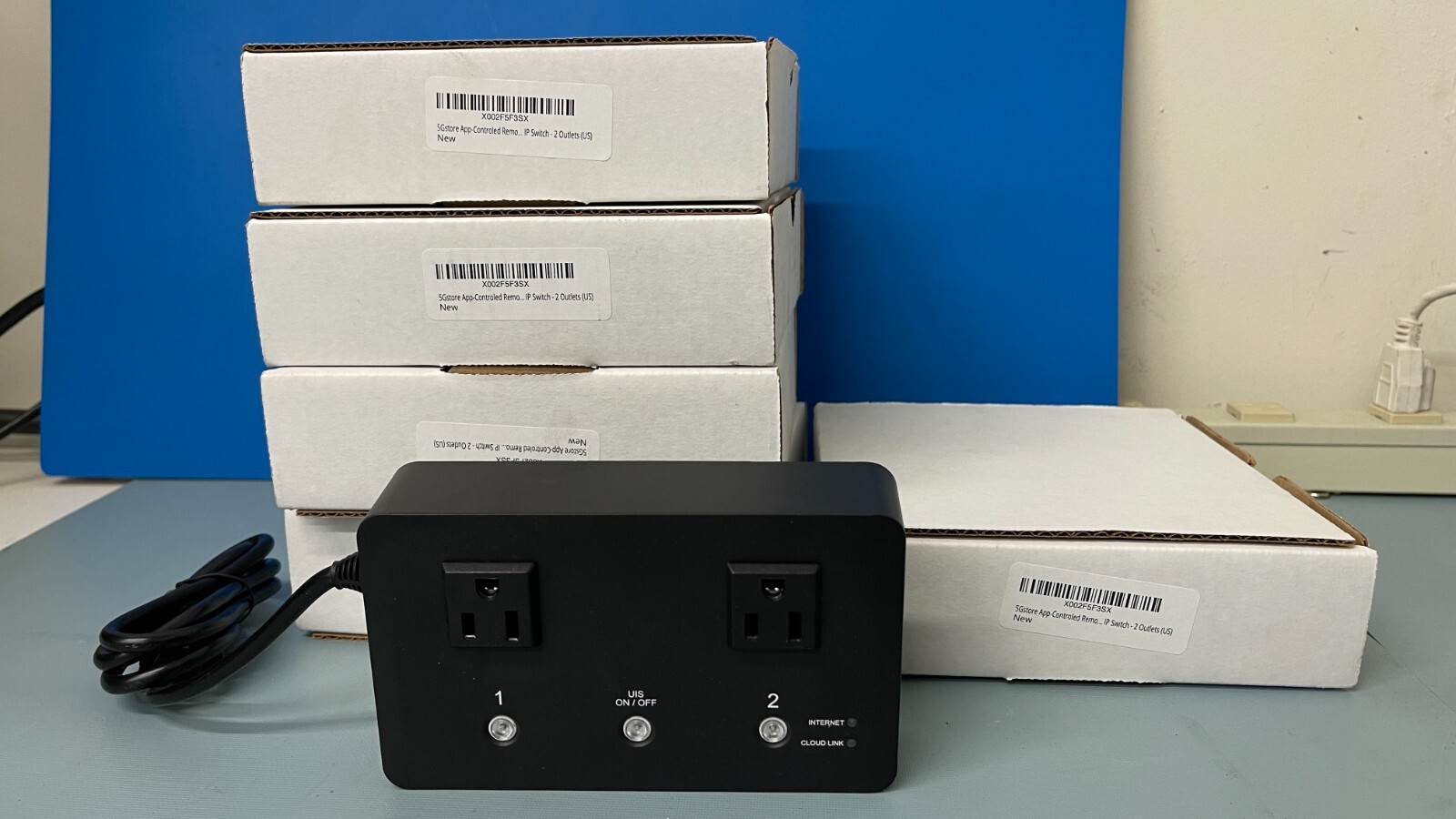 Lot of 5  5Gstore Remote Power Switch - 2 Outlets -Remote Automation