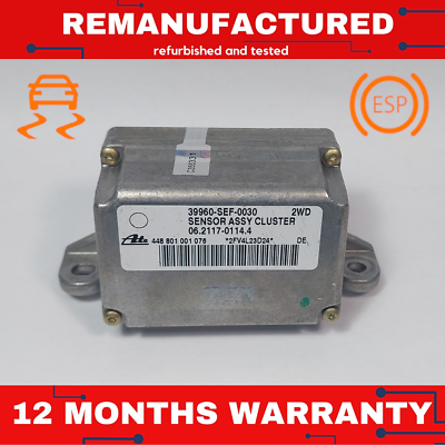 Honda Accord mk7 (CL7/8/9) ESP Yaw Rate Sensor 39960-SEF-0030 . | eBay