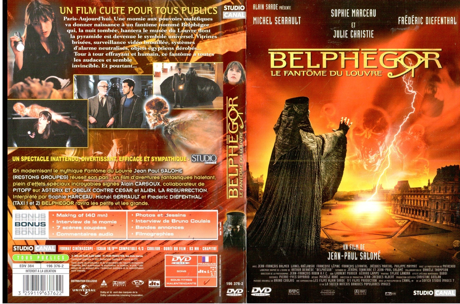 Distribution De Belphégor Ou Le Fantôme Du Louvre