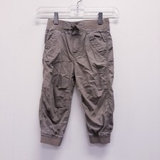 Boys Pull On Pants H M Size 1 1/2- 2 years cotton blend brown