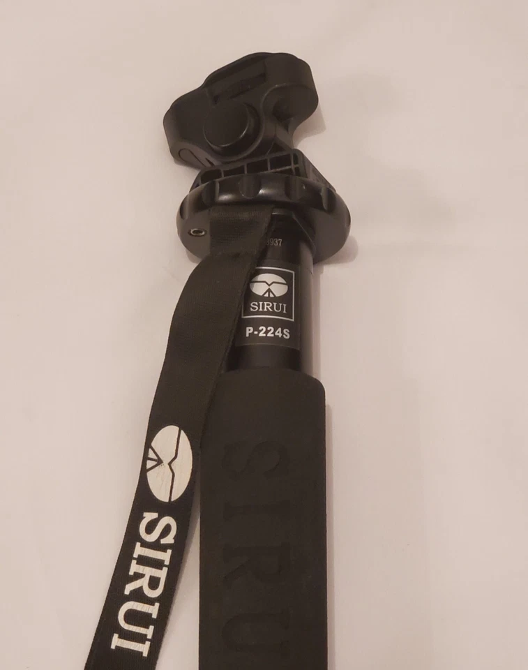 Sirui P-224S Carbon Fiber Photo Video Monopod Walking with Folding Tripod Legs - Image 3 of 4